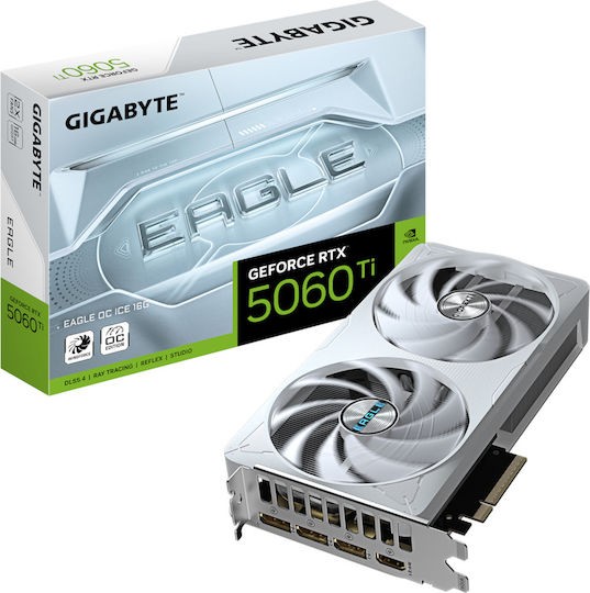 VGA Gigabyte GeForce® RTX 5060 TI 16GB Eagle OC ICE